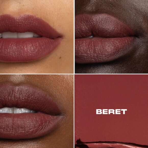 Morphe Lip Filter Hydroplump Soft Matte Lipstick Set | Suede & Beret | NEW - Picture 8 of 9